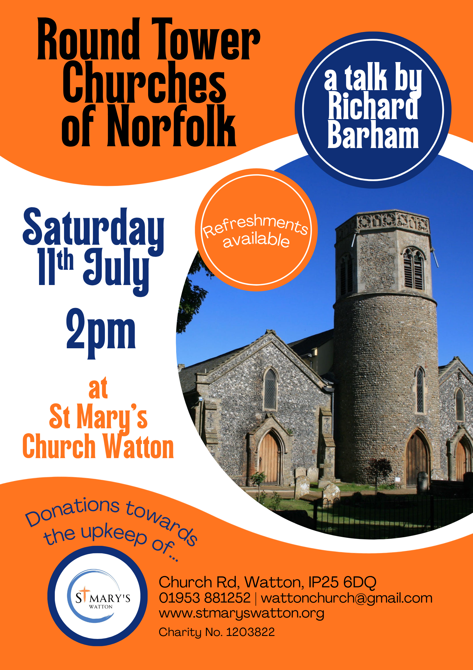 'The Round Tower Churches of Norfolk' Talk